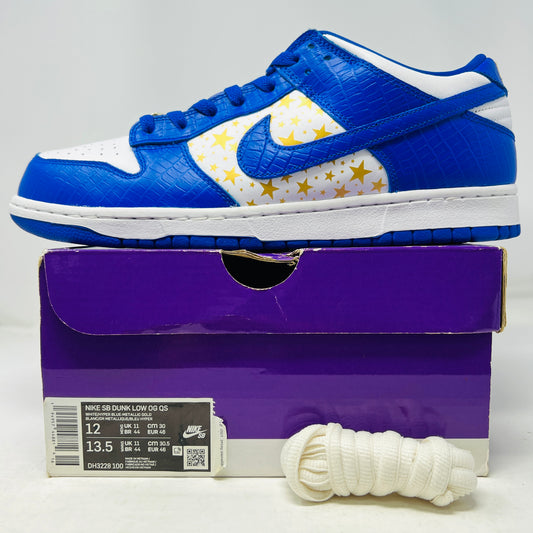 Nike SB Dunk Low Supreme Stars Hyper Royal (2021)