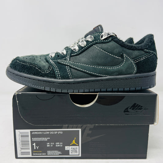 Jordan 1 Retro Low OG SP Travis Scott Black Phantom (PS)