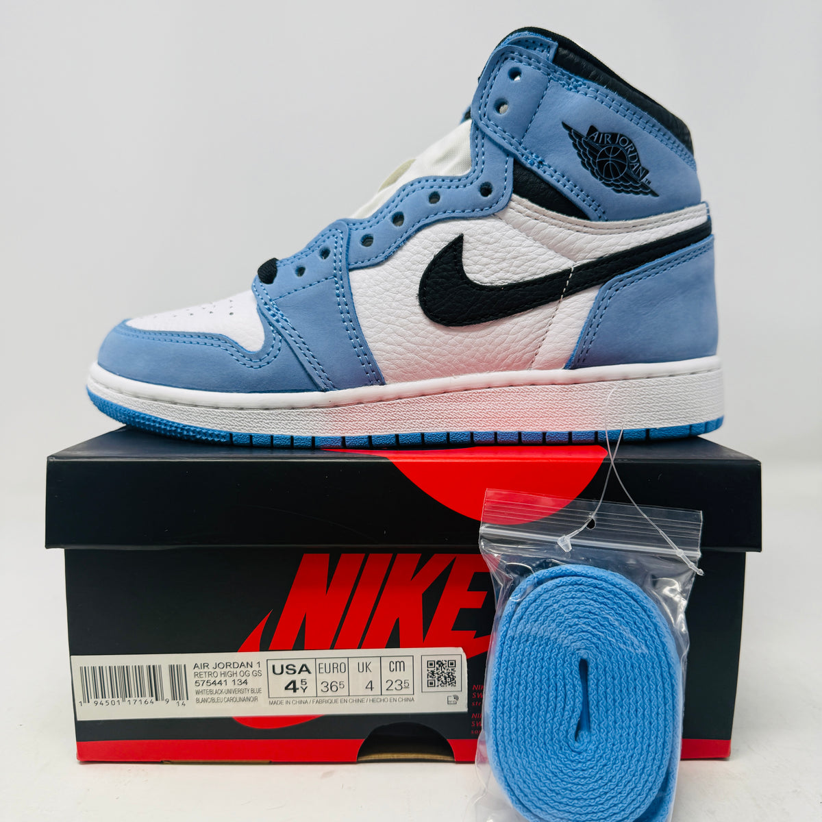 Jordan 1 Retro High OG University Blue (GS) – Holy Ground display picture 1