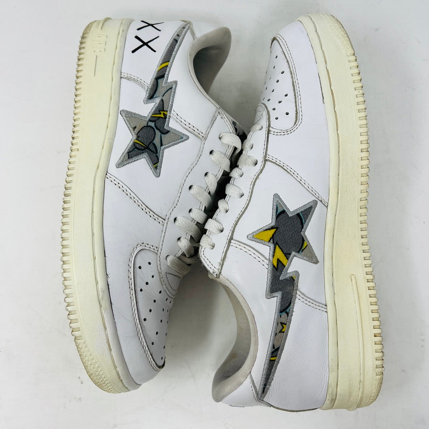 A Bathing Ape Bape Sta Low KAWS White Yellow Grey – Holy Ground