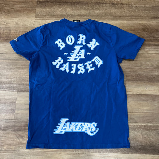 Los Angeles Lakers New Era Born x Raised T-Shirt Royal