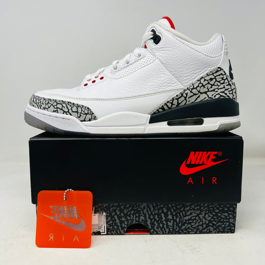 Jordan 3 Retro Free Throw Line White Cement