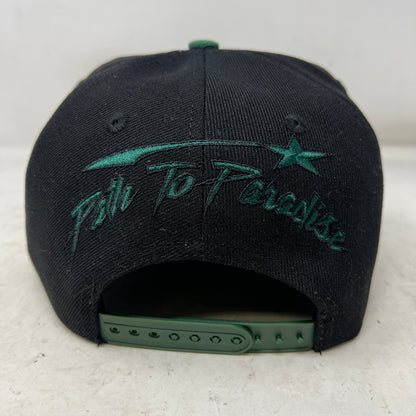 Hellstar Sharkteeth Snapback Hat Black/Green
