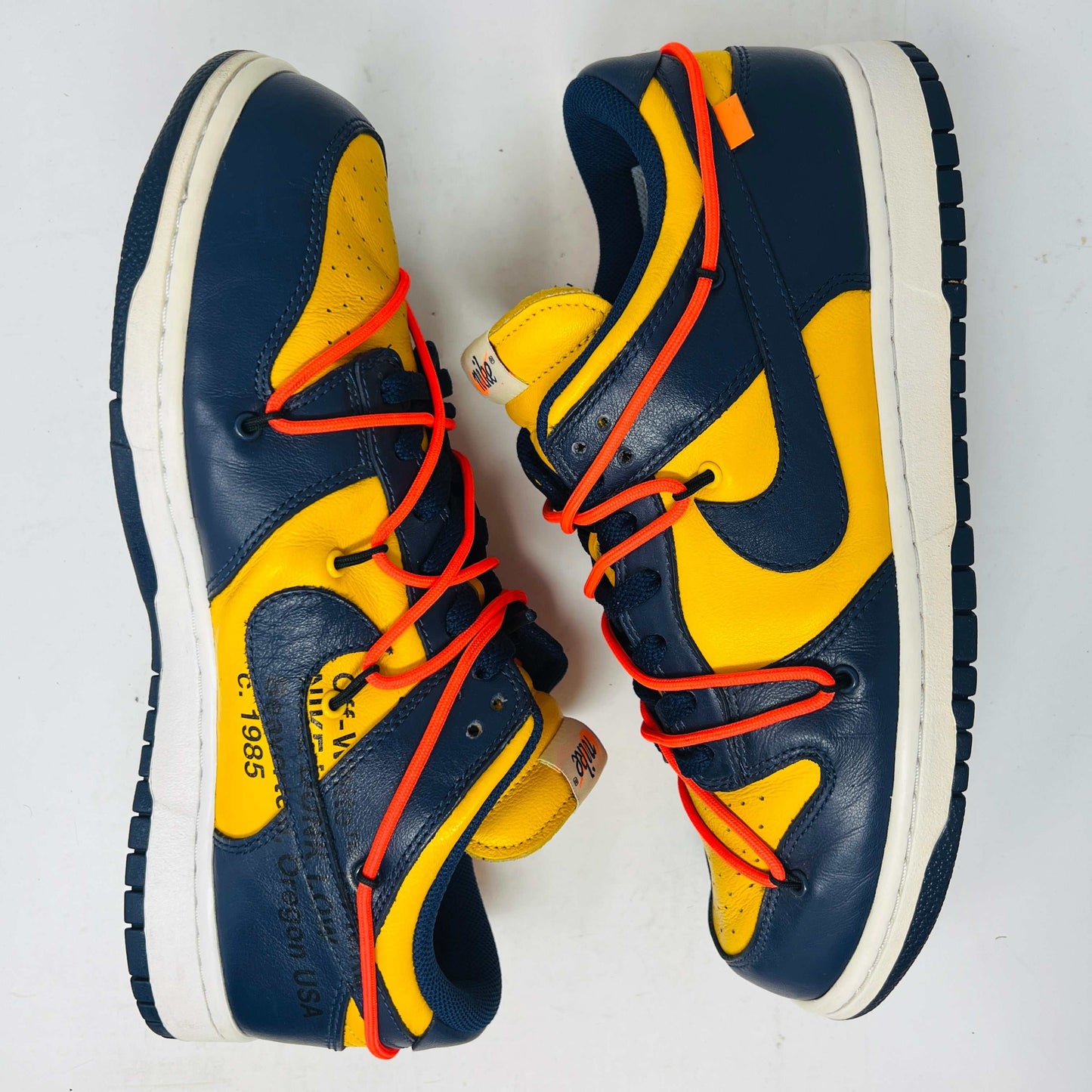 Nike Dunk Low Off-White University Gold
