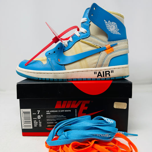 Jordan 1 Retro High Off-White University Blue