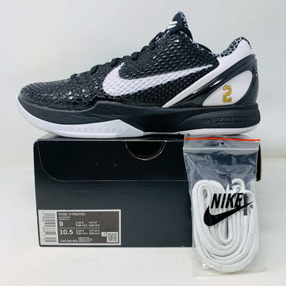 Nike Kobe 6 Protro Mambacita Sweet 16 sneakers with box and extra laces, 2022 edition.