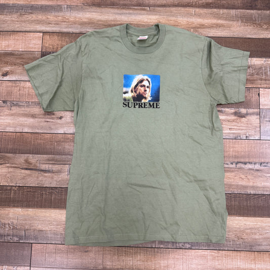 Supreme Kurt Cobain Tee Light Olive