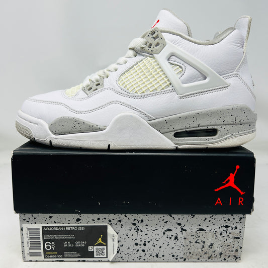 Jordan 4 Retro White Oreo (2021) (GS)