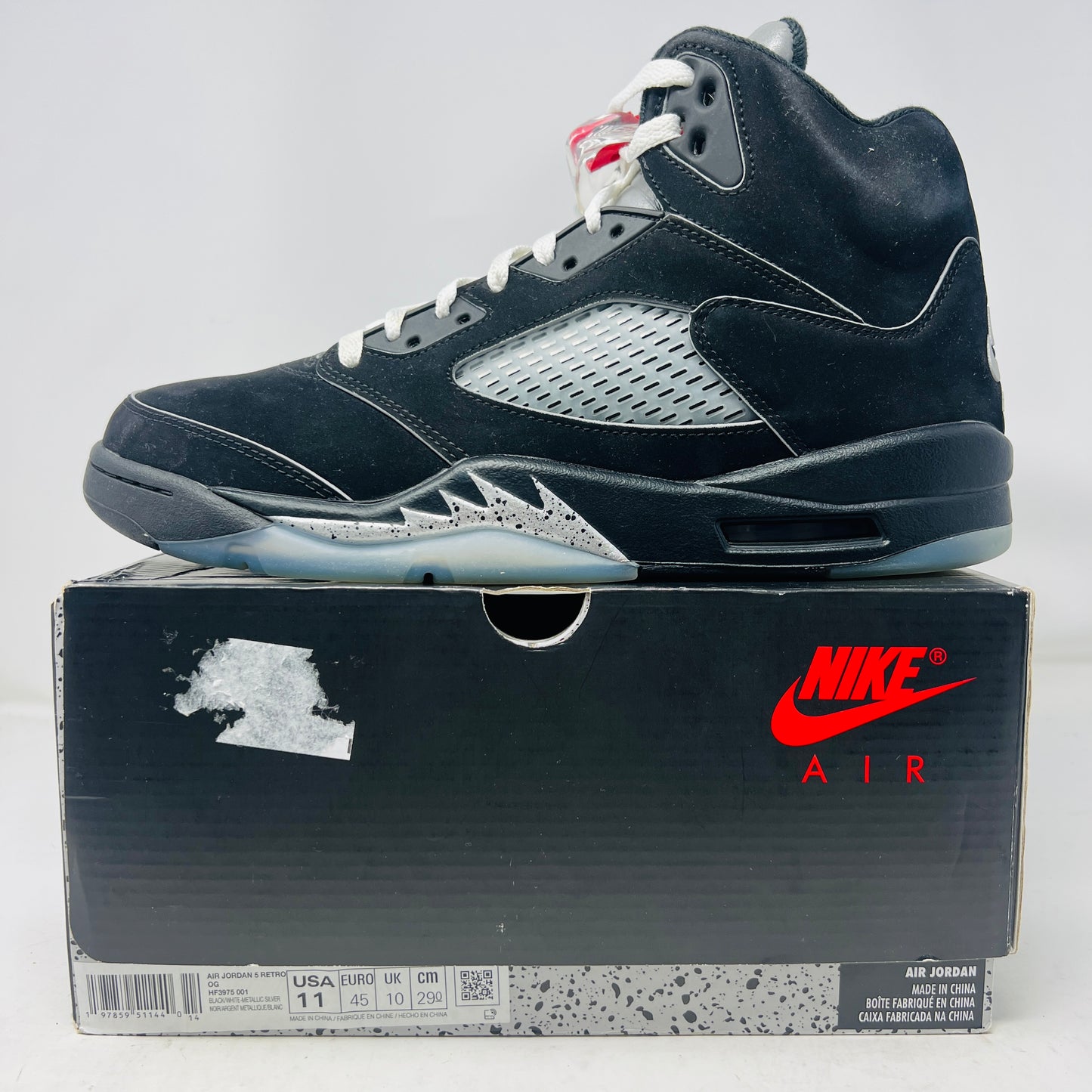 Jordan 5 Retro OG Black Metallic Reimagined