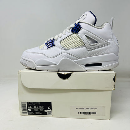 Jordan 4 Retro Metallic Purple