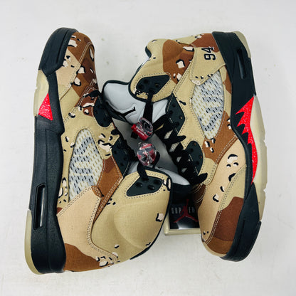 Jordan 5 Retro Supreme Desert Camo