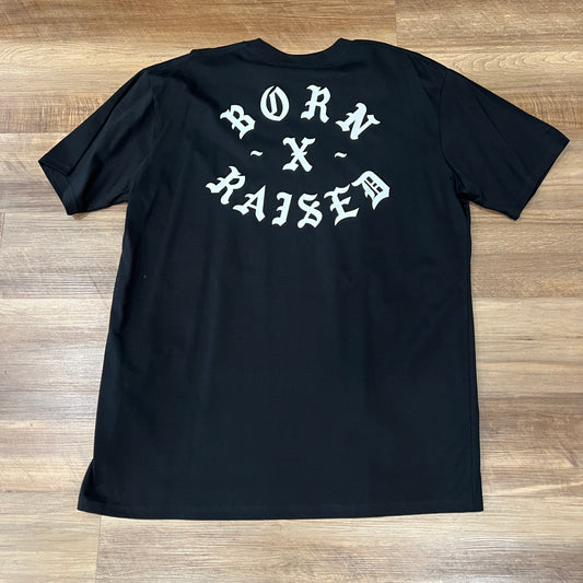 BORN X RAISED Rocker Tee Black