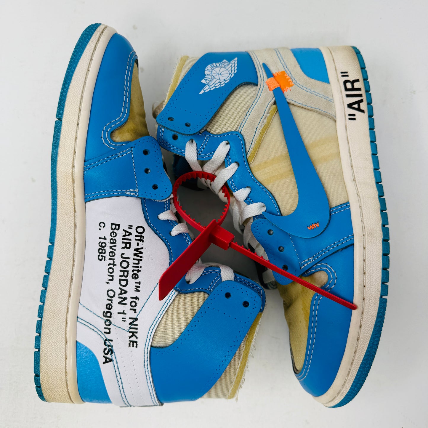 Jordan 1 Retro High Off-White University Blue