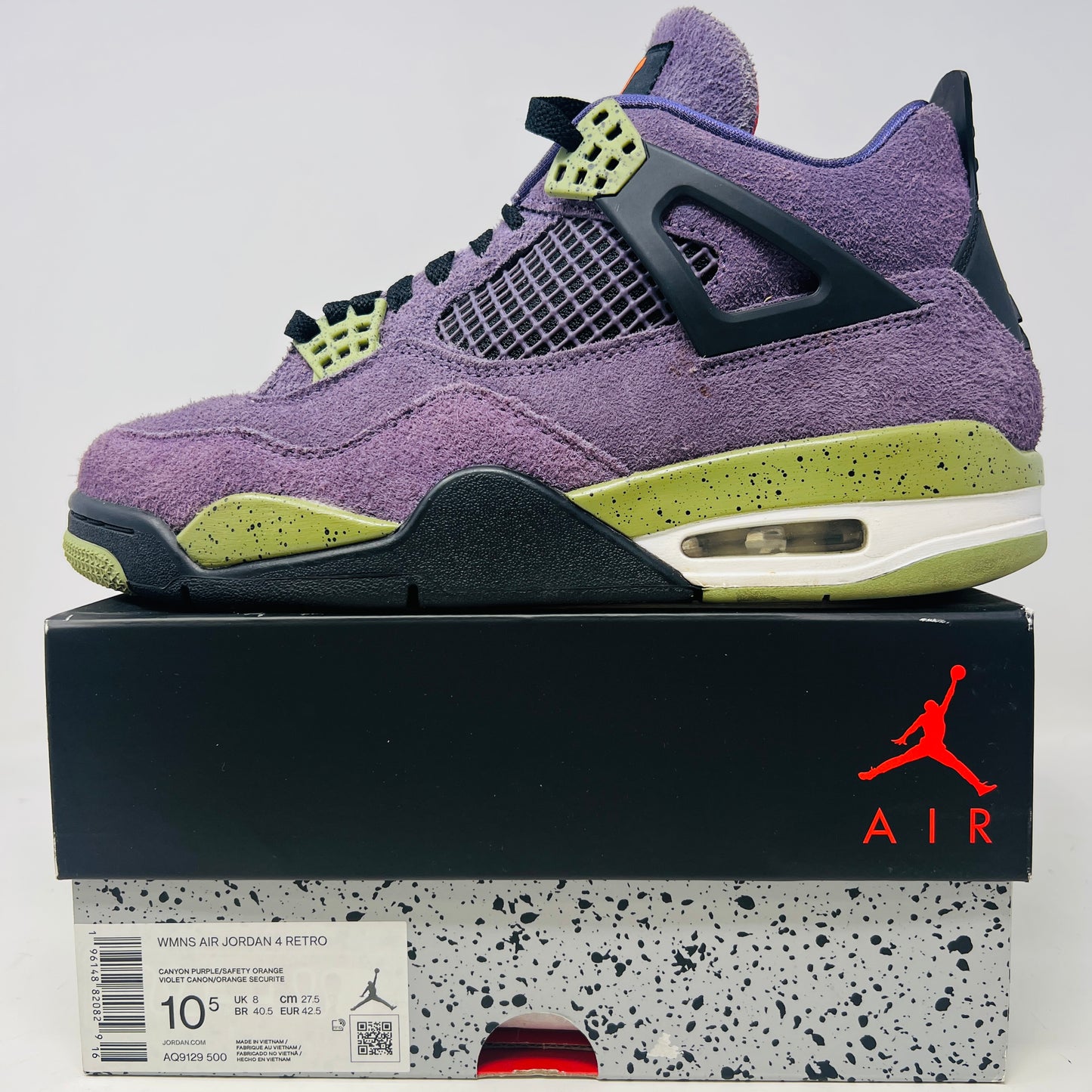 Jordan 4 Retro Canyon Purple (Women's)