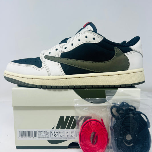 Jordan 1 Retro Low OG SP Travis Scott Olive (Women's)