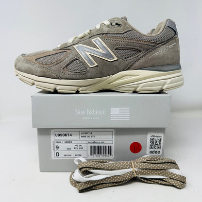 New Balance 990v4 MiUSA Kith 101 Moonrock