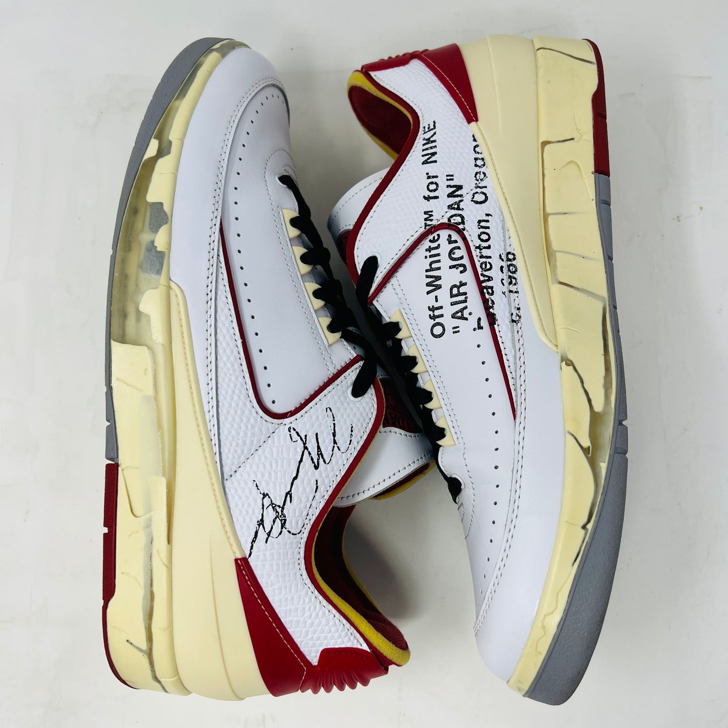 Jordan 2 Retro Low SP Off-White White Red