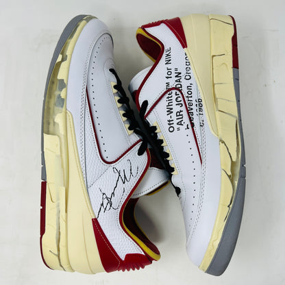 Jordan 2 Retro Low SP Off-White White Red