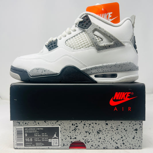 Jordan 4 Retro White Cement (2025)