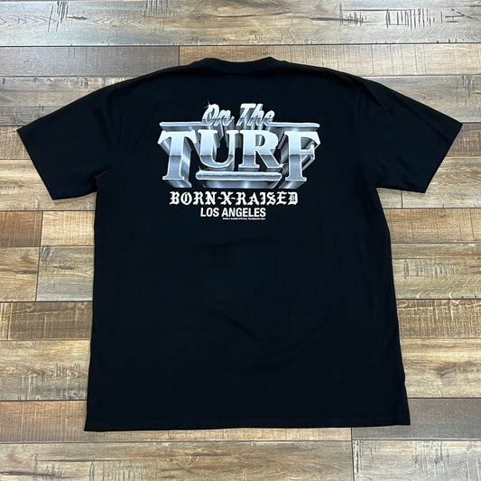 Born X Raised On The Turf Tee