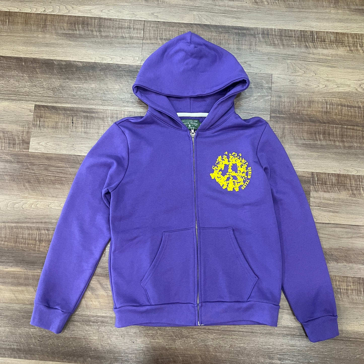 Denim Tears Denim University Zip Hoodie Purple
