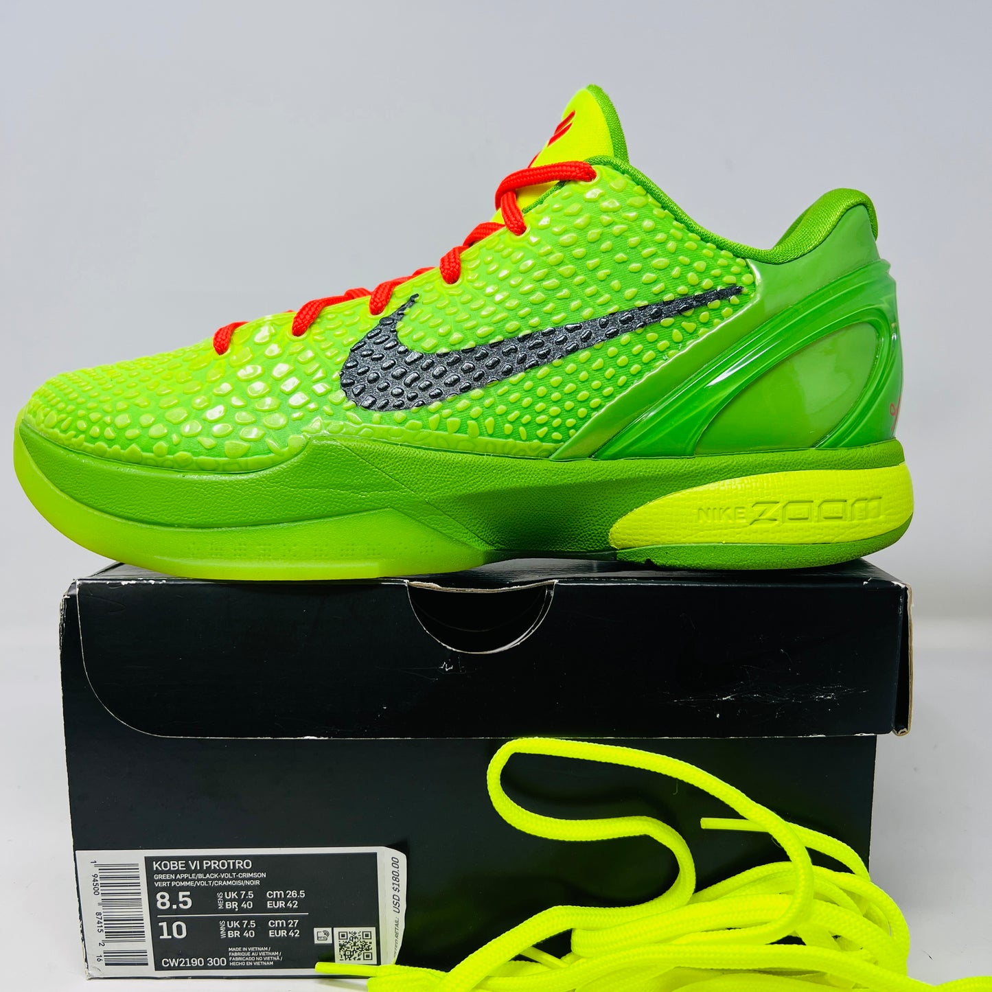 Nike Kobe 6 Protro Grinch