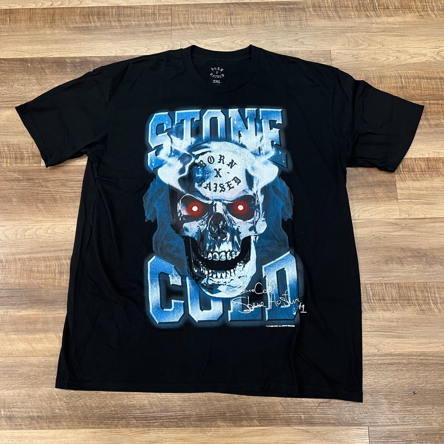 Born X Raised + WWE Stone Cold Steve Austin T-Shirt
