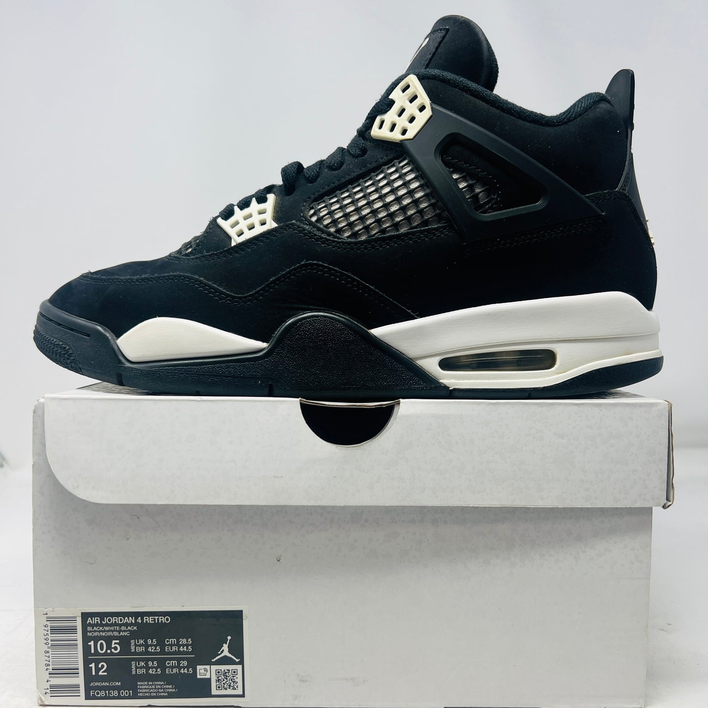 Jordan 4 Retro White Thunder