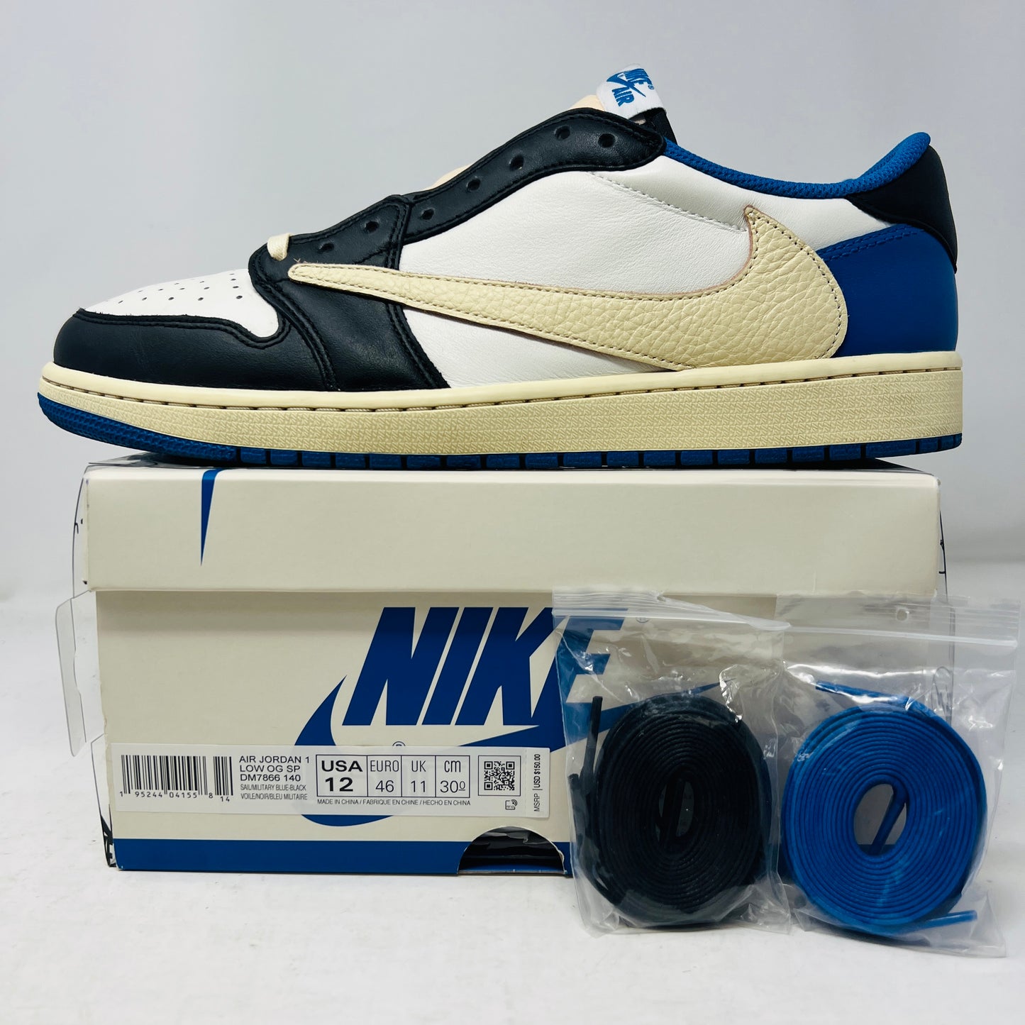 Jordan 1 Retro Low OG SP Fragment x Travis Scott