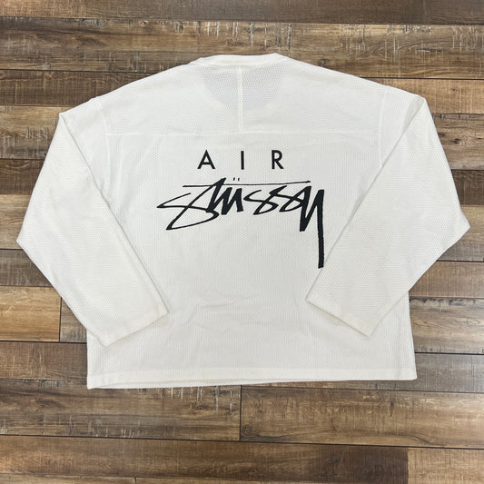 Stussy x Nike Dri-FIT Mesh Jersey Sail