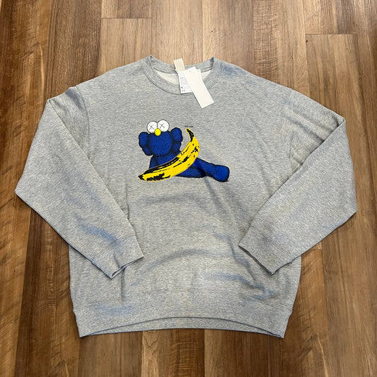 KAWS x Warhol Graphic Sweatshirt Gray