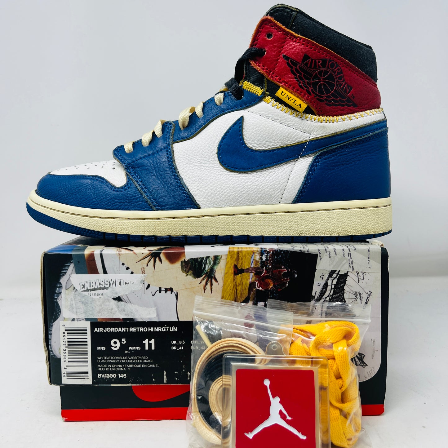 Jordan 1 Retro High Union Los Angeles Storm Blue