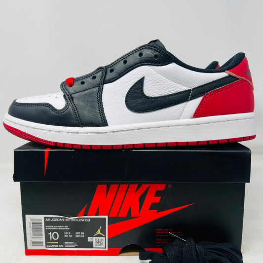 Jordan 1 Retro Low OG Black Toe (2023)