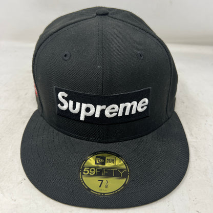 Supreme World Famous Box Logo New Era Black