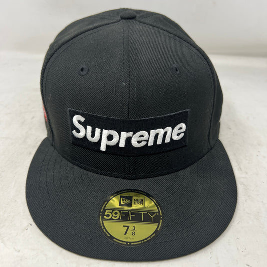 Supreme World Famous Box Logo New Era Black