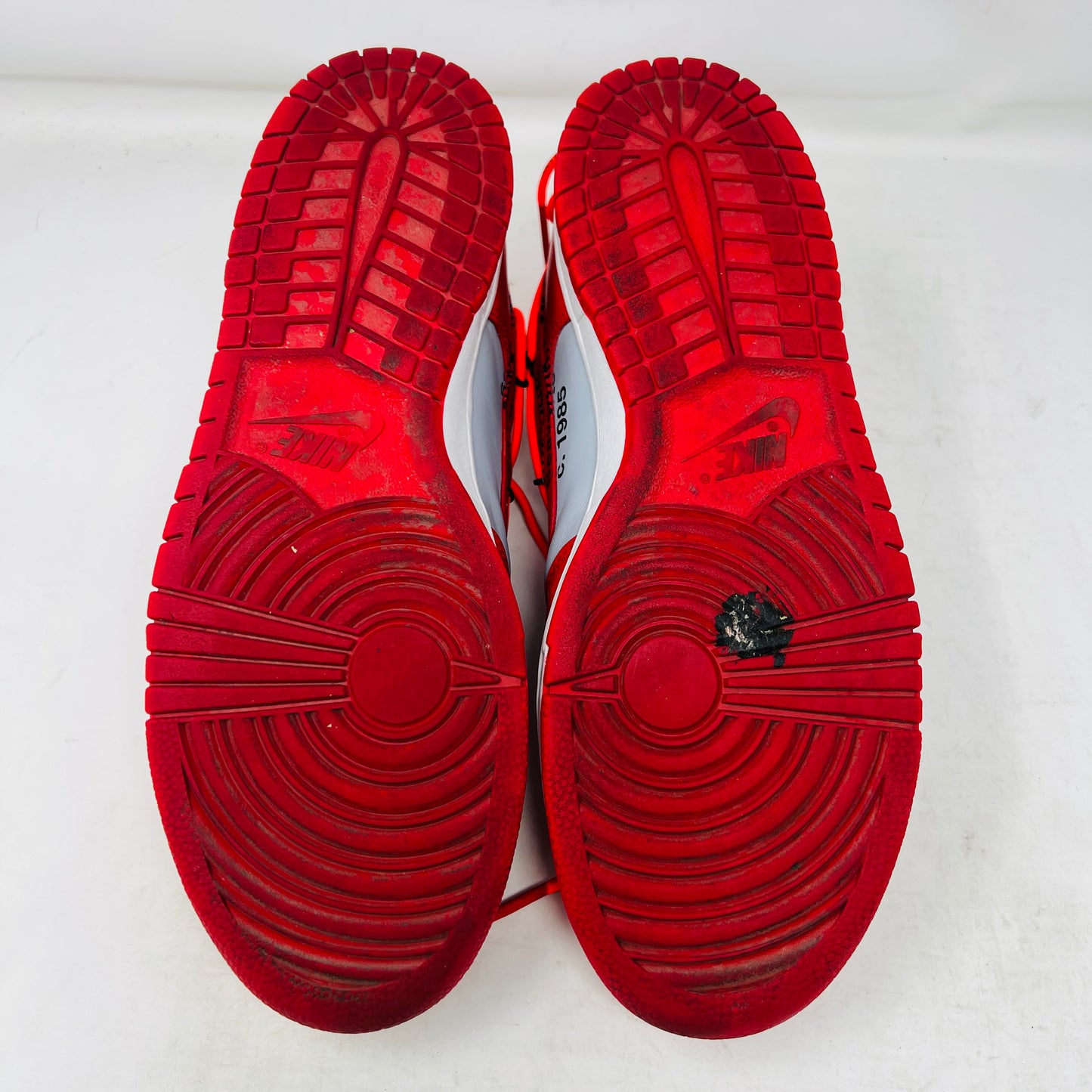 Nike Dunk Low Off-White University Red