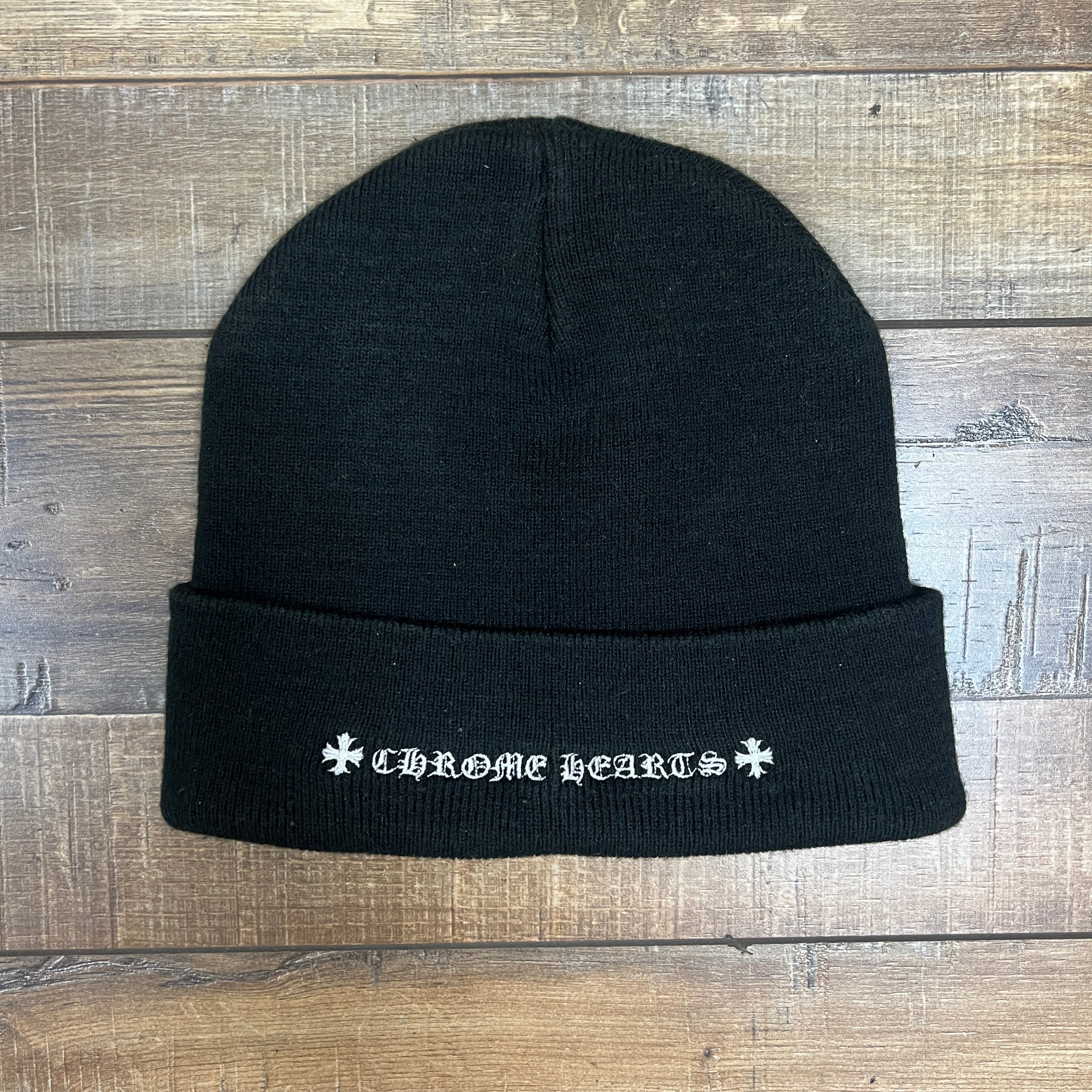 Chrome Hearts x Matty Boy Chomper Beanie Black – Holy Ground