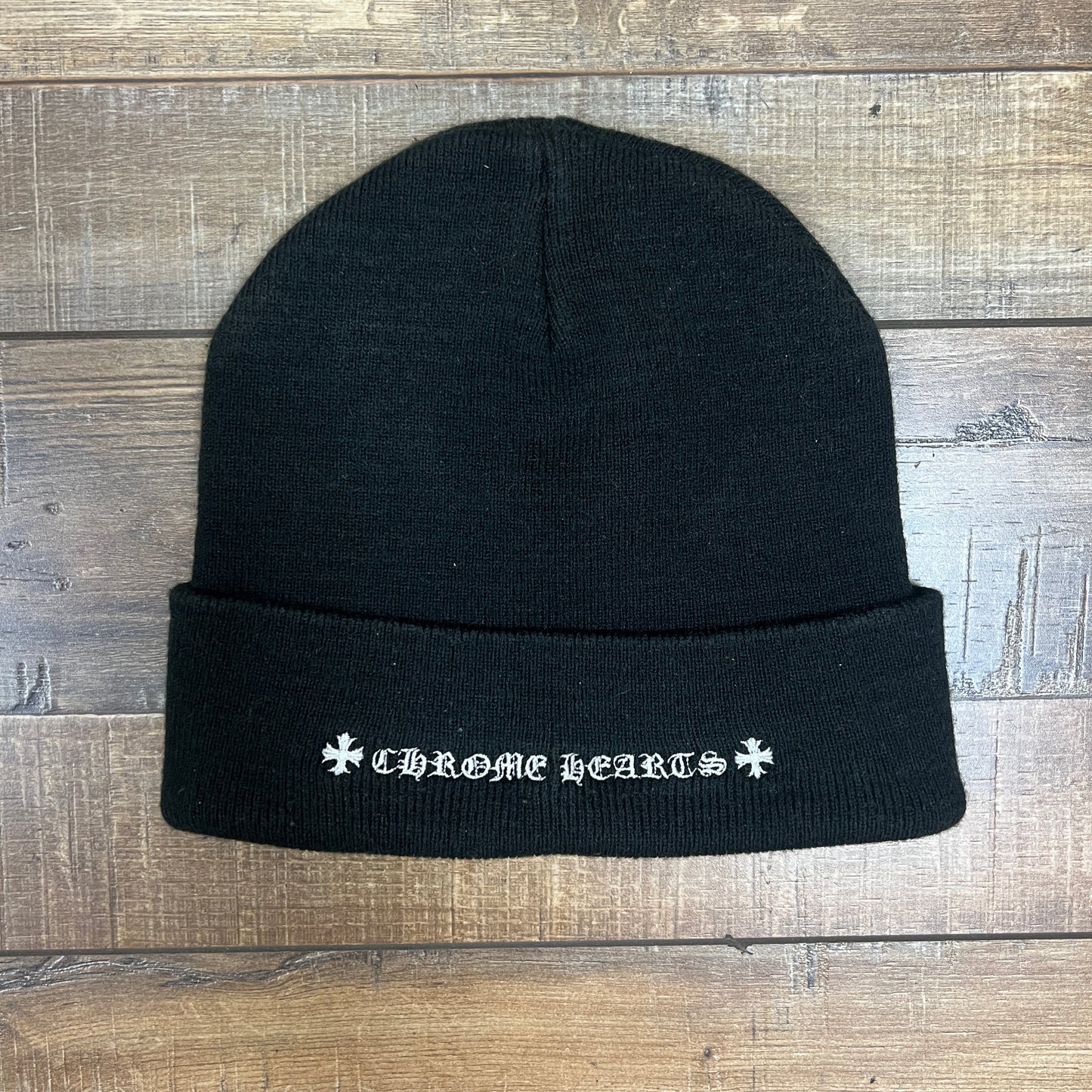 Chrome Hearts x Matty Boy Chomper Beanie Black