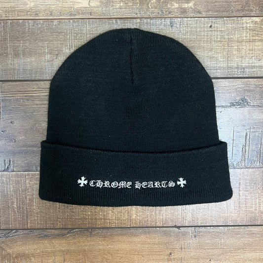 Chrome Hearts x Matty Boy Chomper Beanie Black