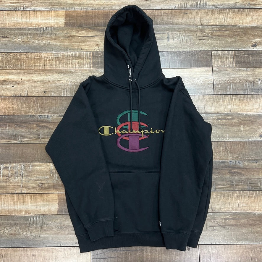 Supreme Champion Stacked C Hooded Sweatshirt
