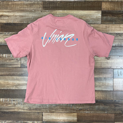 Jordan x Union Reverse Dunk T-shirt Rust Pink
