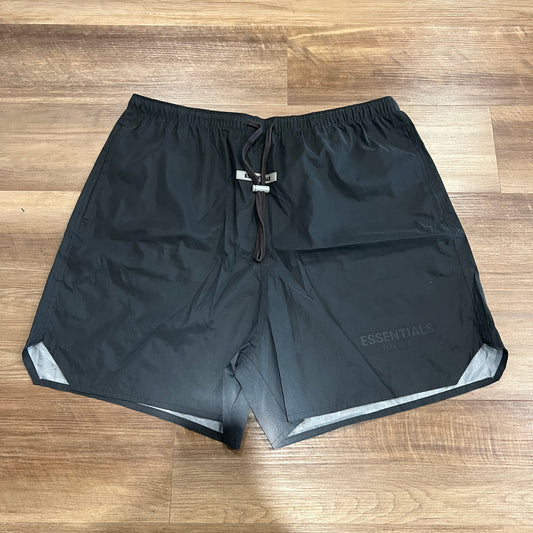 Fear of God Essentials Volley Shorts Black Reflective