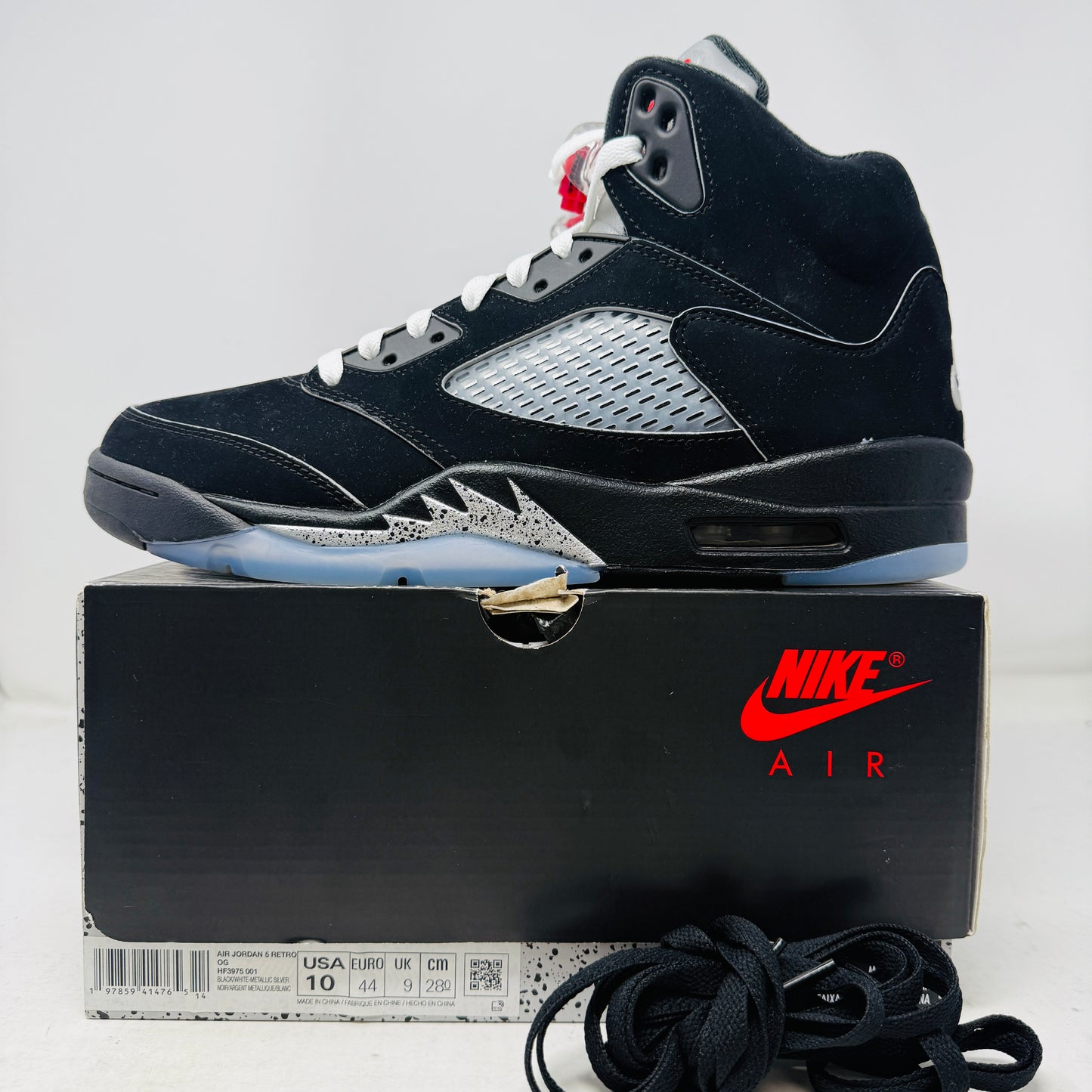 Jordan 5 Retro OG Black Metallic Reimagined