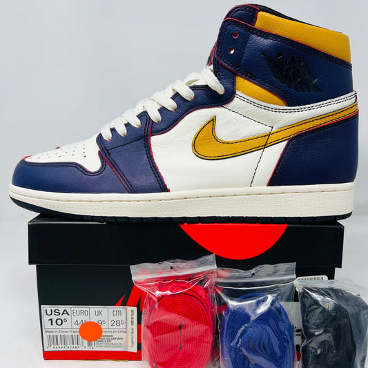 Jordan 1 Retro High OG Defiant SB LA to Chicago