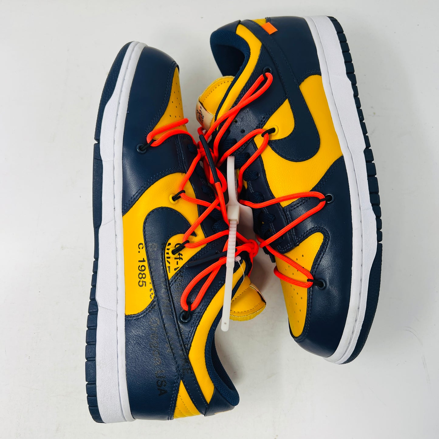 Nike Dunk Low Off-White University Gold