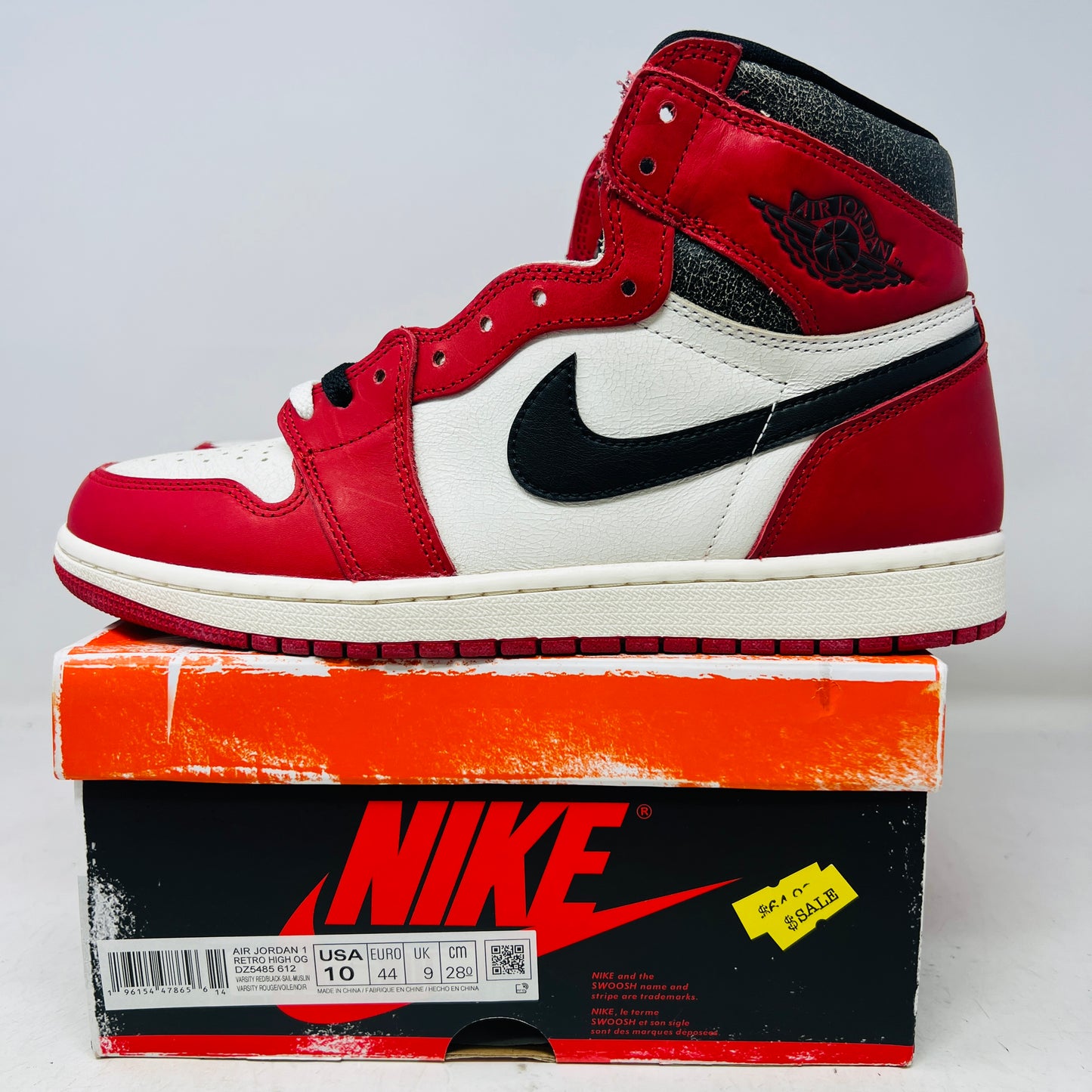 Jordan 1 Retro High OG Chicago Lost and Found
