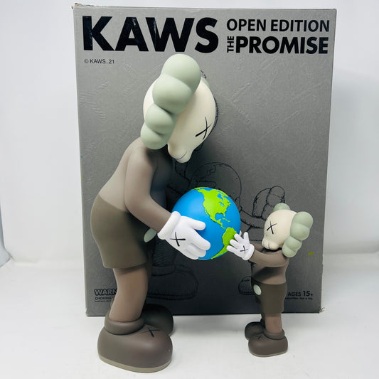 KAWS THE PROMISE Vinyl Figure Brown