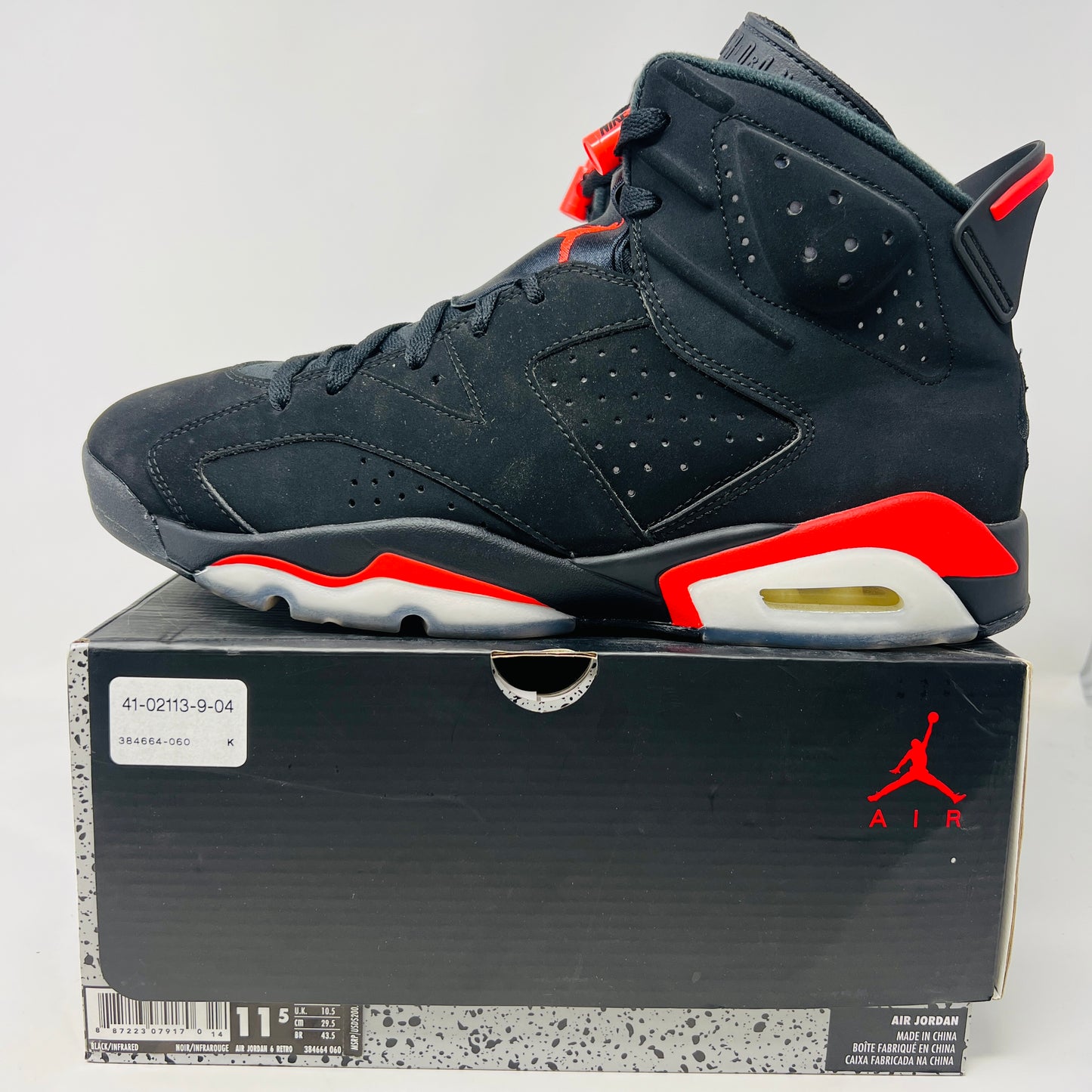 Jordan 6 Retro Black Infrared (2019)