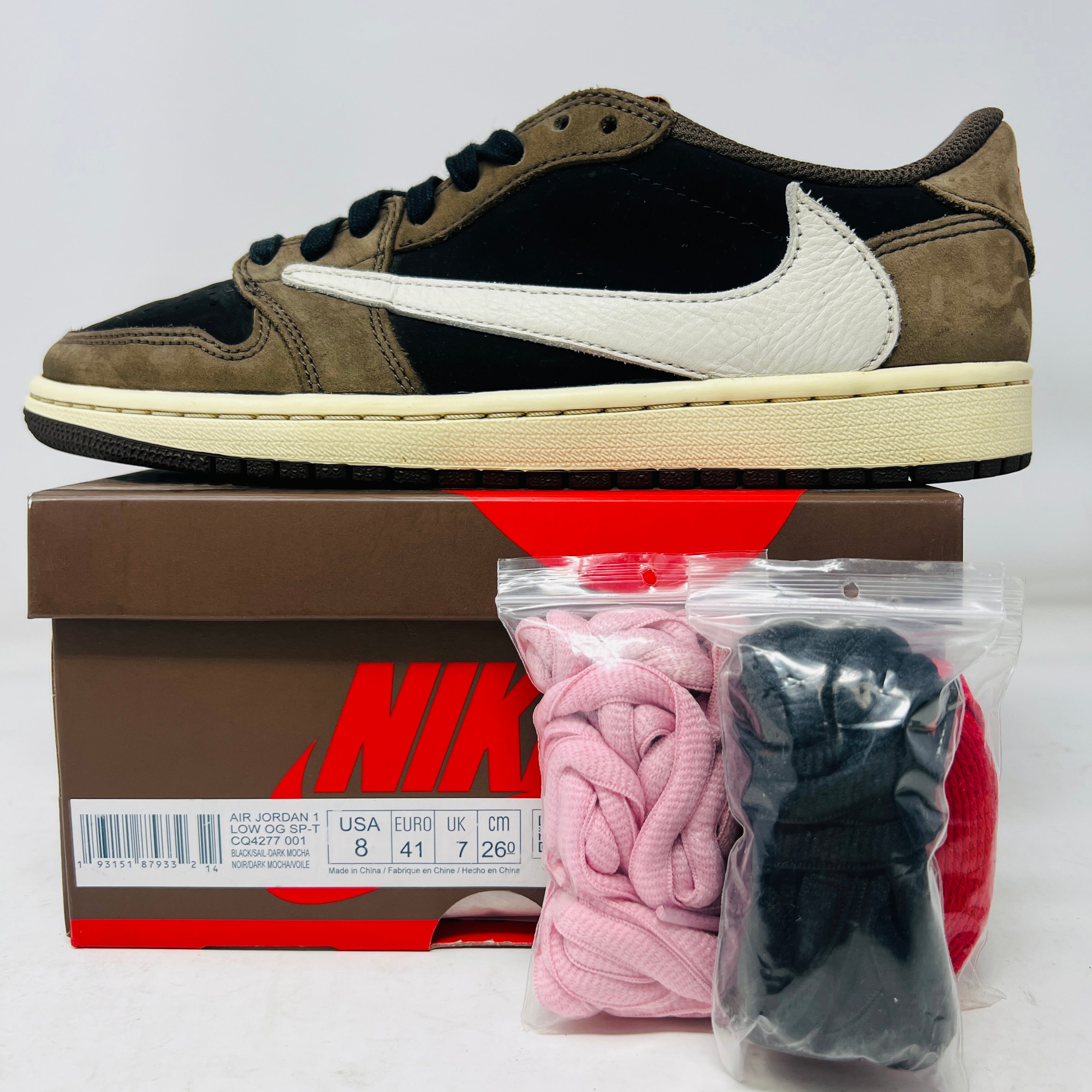 Jordan 1 Retro Low OG SP Travis Scott Mocha – Holy Ground