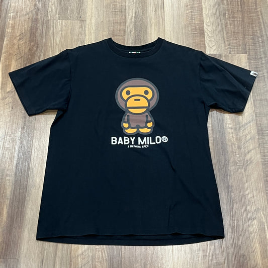 BAPE Baby Milo Tee Black